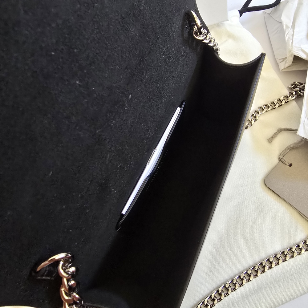 Alexander McQueen Skull Leather Crossbody Black - Picture 9 of 14